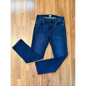 Crewcuts Kids Stretch Slim Fit Straight Leg Jeans Blue Denim Medium Wash Size 14